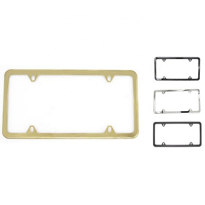 New USA stainless steel license plate frame for usa size