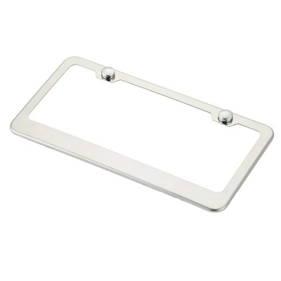 custom stainless steel license plate frame for USA