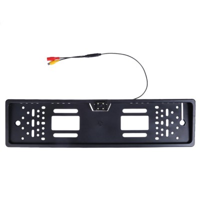 European Plastic Car License Plate Frame with LED For Euro Market