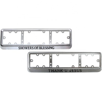 New Europe aluminum license plate frameUniversla Car License Plate Frame